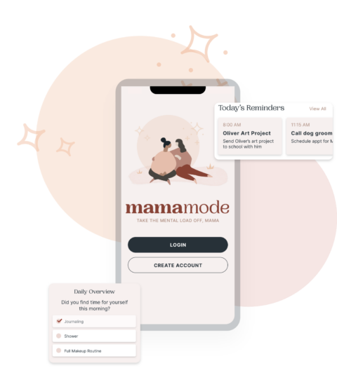 Mama Rabile Mama Mode App | A mobile app for moms to help relieve the mental load